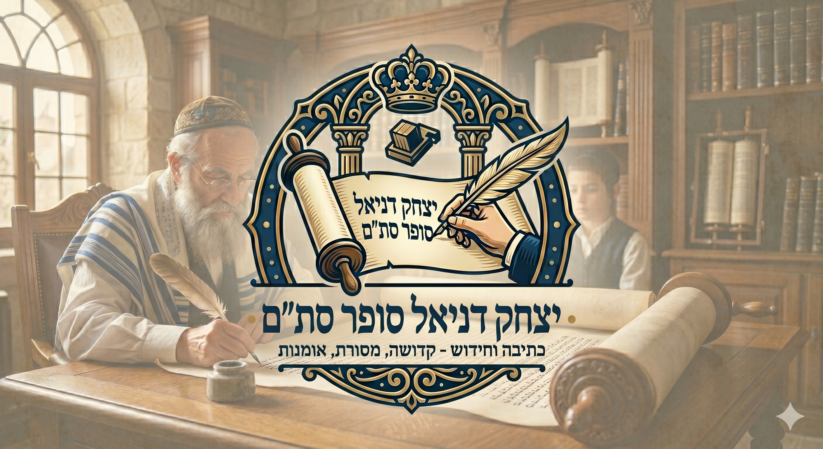 לוגו יצחק דניאל סופר סתם